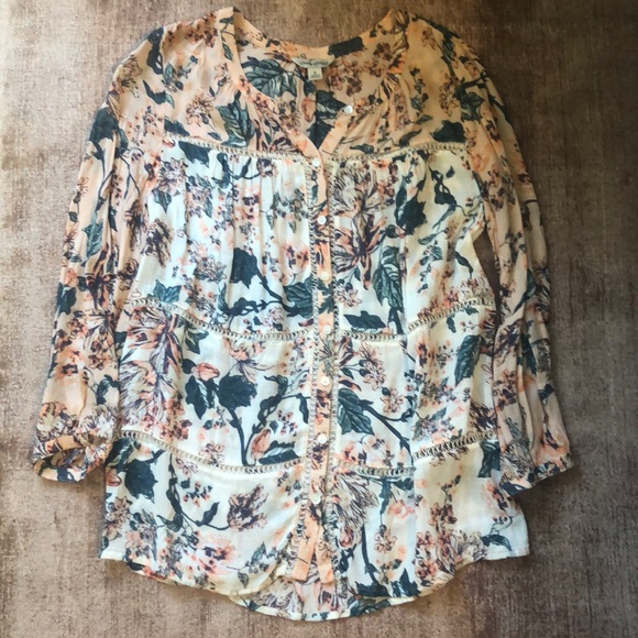 Lucky Brand blouse - Picture 1 of 2